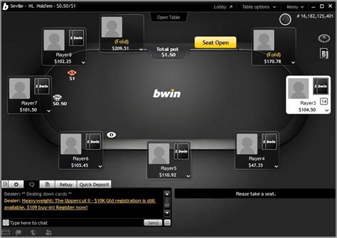 bwin poker bonus code deposit